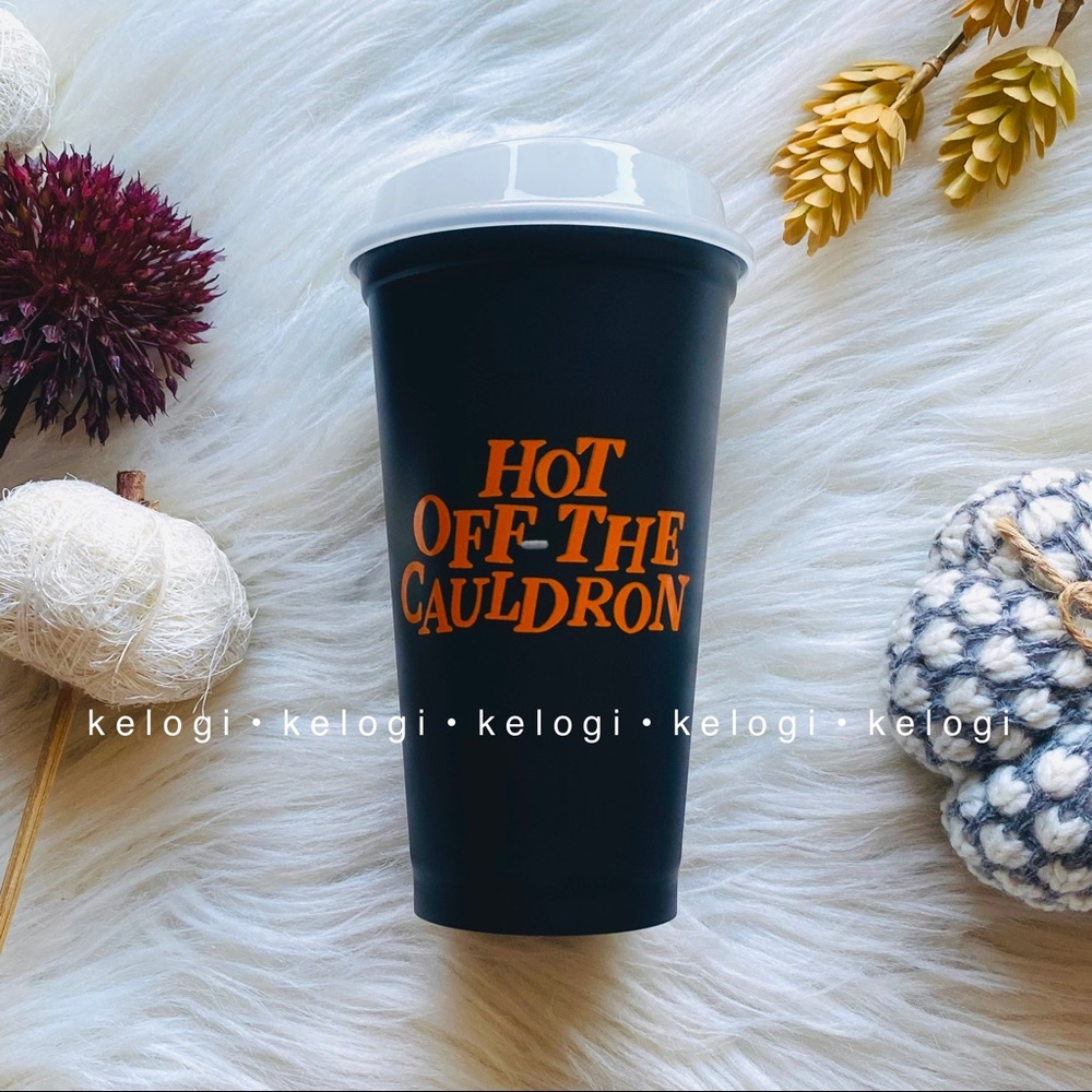 🎃NEW RARE🖤Starbucks Box Glow in the Dark Hot Cup - Picture 12 of 13